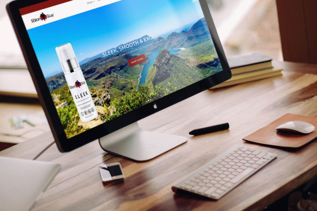 TheSalonGuy ecommerce store designed by Ashley Carloni at Sandy Lotus Marketing